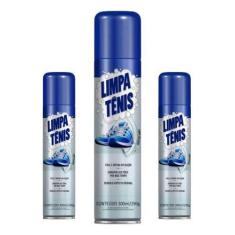 Imagem de Limpa Tênis Com Ação Profunda Kit 3 Latas - Fanaticos Por Cintas, 300m