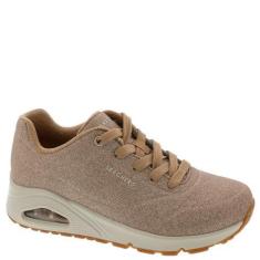 Imagem de Skechers Tênis feminino Uno-Glitter Bomb, Ouro rosa, 38
