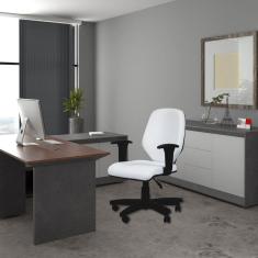 Imagem de Cadeira para Escritório Giratória - Amor Branco