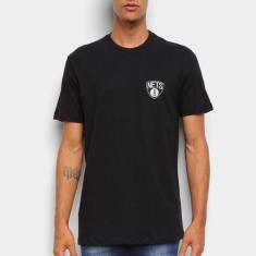 Imagem de Camiseta NBA Brooklyn Nets New Era Logo Masculina