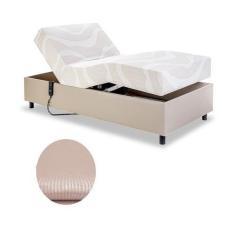Imagem de Cama Solteiro Centauro Facto Slip Pérola 97x205x64 cm Pilati