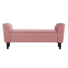 Imagem de Recamier Bau Malibu 1,60m Suede Rose - Inova Decor