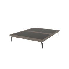 Imagem de BASE BOX CAMA JAPONESA TOQUIO CASAL LINHO MARROM