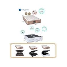 Imagem de Conjunto Cama Box Baú Casal Queen + Colchão Sankonfort Tranquillité Mo