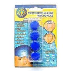 Imagem de Protetor Silicone  Para Ouvido uso em piscina natação