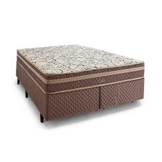 Imagem de Colchão Queen Molas Bonnel Assis 158x198x20cm Herval Marrom/Bege