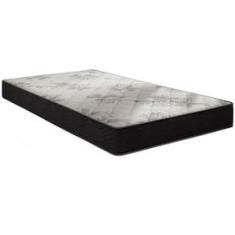 Imagem de Colchão de Solteiro Portobel Sevilha com Espuma D23 e Revestimento em Tecido Poliéster 12x88x188cm - Cinza