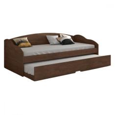 Imagem de Sofa Cama com Auxiliar Funny III Cacau Conquista