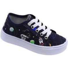 Imagem de Tênis Infantil Escolar Ortobessa Missão Espacial Casual Menino-Masculino