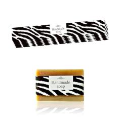 Imagem de WRAPWAVE 100 peças de papel de embalagem de sabão feito à mão | 3 x 21 cm | 3 estilos | Qualidade premium, cores que não desbotam | rica variedade de cores | Ideal para sabonetes caseiros | Solução de