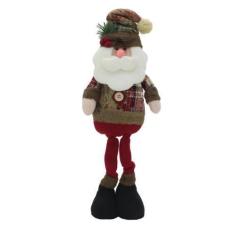 Imagem de Boneco de Natal Papai Noel Em Tecido 50cm - Gici Christmas