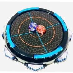 Kit Beyblade Metal 5D Brinquedo 4 Peões Led Toys, Magalu Empresas