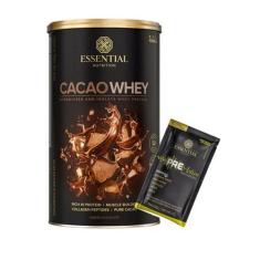 Imagem de Cacao Whey Protein Lata 840G/30Ds Essential Nutrition - Essential Nutr