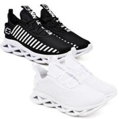 Imagem de Kit 2 Tênis Feminino Esportivo Confortavel Maverik Lançamento-Feminino