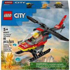 Imagem de Lego City 60411 Helicóptero dos Bombeiros com 85 Peças