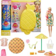 Imagem de Boneca Barbie Color Reveal Foam! Com 25 Surpresas Com Pet Friend