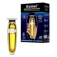 Imagem de Máquina De Corta Cabelo E Acabamento Kemei Aparador De Pelos Km 1972 G