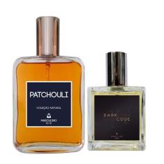 Imagem de Kit Perfume Masculino - Patchouli 100ml + Dark Code 30ml - Essência do