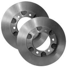 Imagem de Par Disco Freio Chevrolet D20 86 a 96 Dianteiro Ventilado Hipper Freios