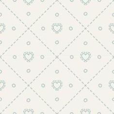 Imagem de Papel De Parede Adesivo Coração 010838 Rolo 0,58X3M