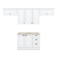 Imagem de Cozinha Modulada 5 Peças Branco - Henn - MÓVEIS HENN