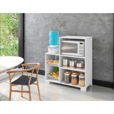 Imagem de Balcao De Cozinha Fruteira Libia Branco Casa Moderna - Casa Moderna Mo