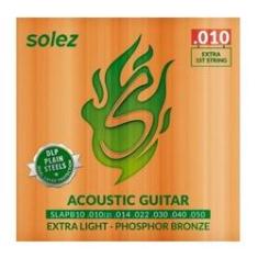 Imagem de Encordoamento Violao Solez Slapb10 010 Bronze