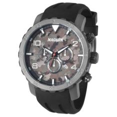 Relógio Magnum Sports MA34003D Pulseira de Borracha Preto