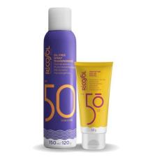 Imagem de Kit Protetor Solar Ricosol Fps50 Aerosol 120G + Protetor Facial Ricoso