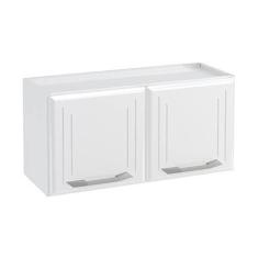 Imagem de Armário de Cozinha de Aço Aéreo Duplo 70cm Rose Multimóveis Cr6086 Branco