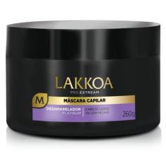 Imagem de Mascara Capilar Desamareladora Loiros Ou Mechas Lakkoa 260G