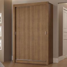 Imagem de Guarda-roupa Solteiro 2 Portas Correr 2 Gavetas Rustic