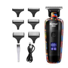Imagem de Máquina De Cortar Cabelo Profissional Digital Kemei Max5090