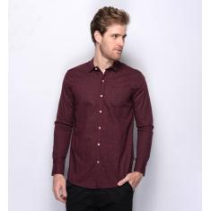 Imagem de Camisa Social Masculina Teodoro Bolso Botoné Valencia Nobre