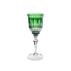 Imagem de Taça vinho tinto em cristal Strauss Overlay 237.068 350ml verde escuro