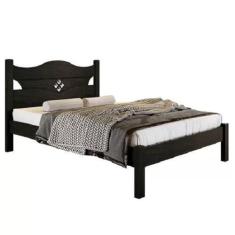 Imagem de Cama De Casal Julia Mocaccino - Carmolar Móveis