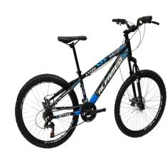Imagem de Bicicleta Aro 26 Alfameq Atake Câmbios Importados 21v Slide Preto Azul