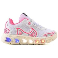 Imagem de Tenis Infantil De Led Casual Jogger Meninas Escolar Basico - LIGHT, 32
