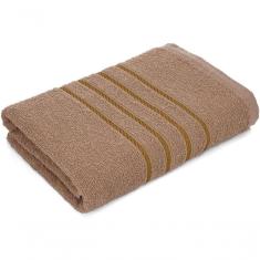 Imagem de Jogo De Toalhas 6 Pçs 2 Banho 2 Rosto 2 Piso Montreal 100% Algodão Marrom