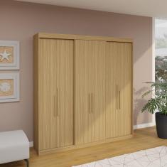 Imagem de Guarda Roupa Casal 6 Portas Lugano Cedro