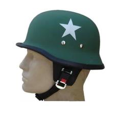 Imagem de Capacete Para Scooter Elétrica Aberto Coquinho Verde Bandeira + Estrel