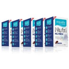 Imagem de Kit5 Nutri Homem Multivitamínico Complexo B Vitamina Equaliv