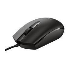 Imagem de Mouse Basi Trust, 1200 DPI, 3 Botões, USB, Preto - 24271