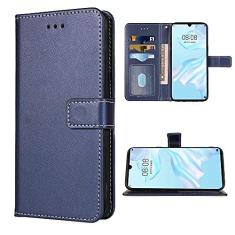 Imagem de FDCWTSH Compatível com Huawei P30 capa carteira alça de pulso cordão de couro capa flip suporte suporte acessórios de celular carteira carteira capa de telefone de identificação de crédito para Havaí