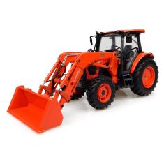 Imagem de Miniatura trator pá carregadeira kubota M5-111 avec 1/32