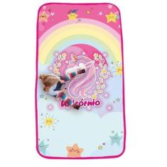 Imagem de Tapete Infantil Unicornio 86cm X 1.30cm - Fabrincando