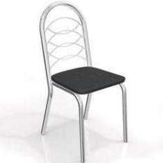 Imagem de Conjunto 4 Cadeiras Holanda Crome 4C009CR-110  - Kappesberg
