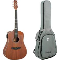 Imagem de Violão Eletroacustico Strinberg Sd201hc Folk Mahogany Satin