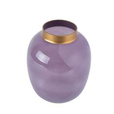 Imagem de VASO VIDRO ROXO 15x19cm