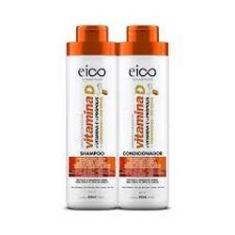 Imagem de Eico Kit Shampoo + Condicionador Vitamina D (800ml)